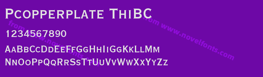Pcopperplate ThiBCPreview Pcopperplate ThiBCPreview