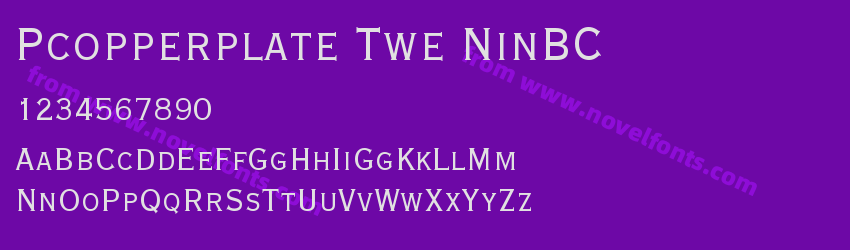 Pcopperplate Twe NinBCPreview Pcopperplate Twe NinBCPreview