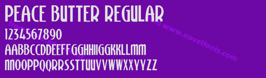 Peace Butter RegularPreview Peace Butter RegularPreview