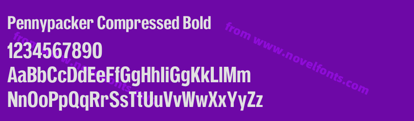 Pennypacker Compressed BoldPreview Pennypacker Compressed BoldPreview