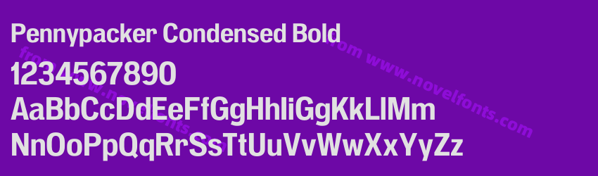 Pennypacker Condensed BoldPreview Pennypacker Condensed BoldPreview