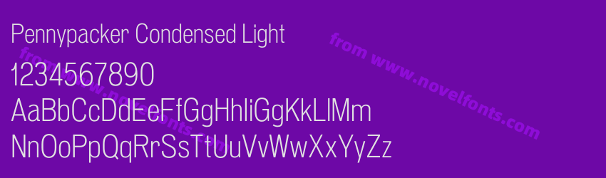 Pennypacker Condensed LightPreview Pennypacker Condensed LightPreview