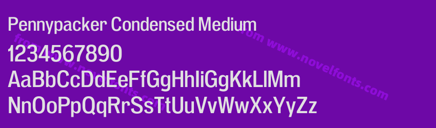 Pennypacker Condensed MediumPreview Pennypacker Condensed MediumPreview