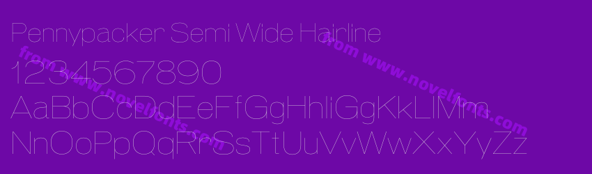 Pennypacker Semi Wide HairlinePreview Pennypacker Semi Wide HairlinePreview