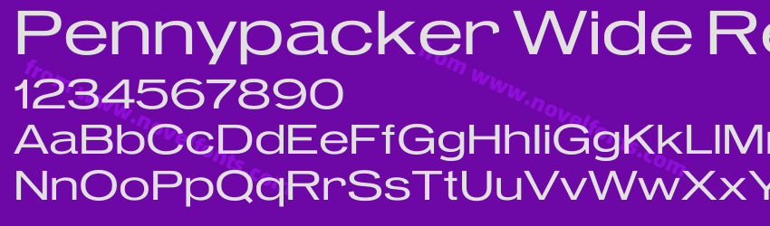Pennypacker Wide RegularPreview Pennypacker Wide RegularPreview