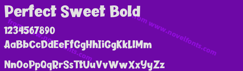 Perfect Sweet BoldPreview Perfect Sweet BoldPreview