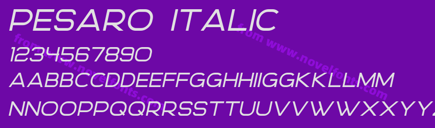 Pesaro ItalicPreview