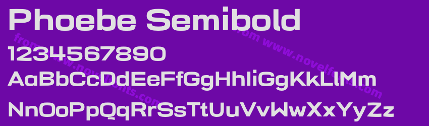 Phoebe SemiboldPreview Phoebe SemiboldPreview