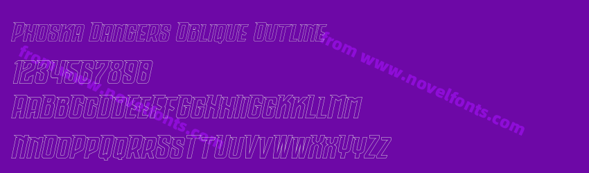 Phoska Dangers Oblique OutlinePreview Phoska Dangers Oblique OutlinePreview