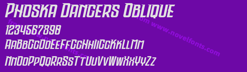 Phoska Dangers ObliquePreview Phoska Dangers ObliquePreview