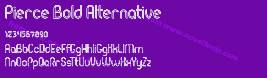Pierce Bold AlternativePreview Pierce Bold AlternativePreview