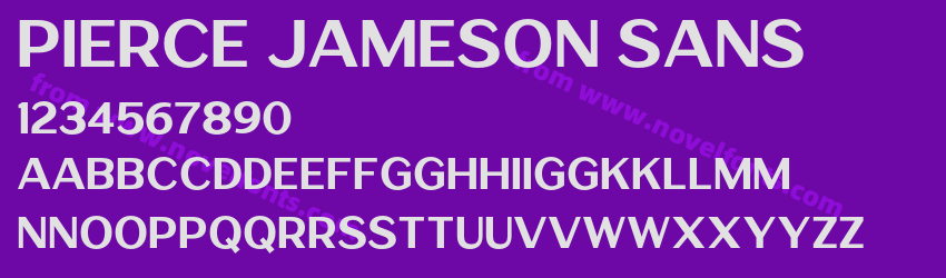 Pierce Jameson SansPreview Pierce Jameson SansPreview
