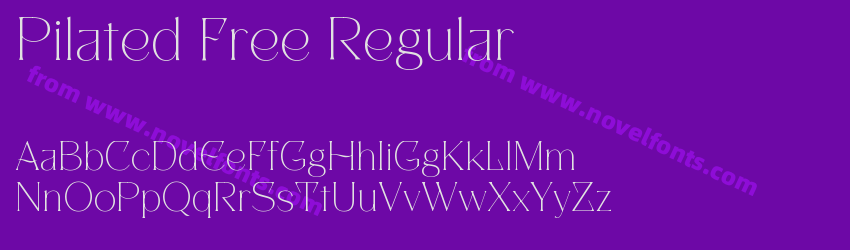 Pilated Free RegularPreview Pilated Free RegularPreview