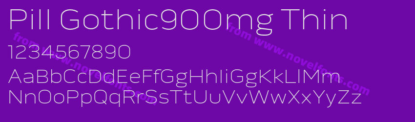 Pill Gothic900mg ThinPreview Pill Gothic900mg ThinPreview