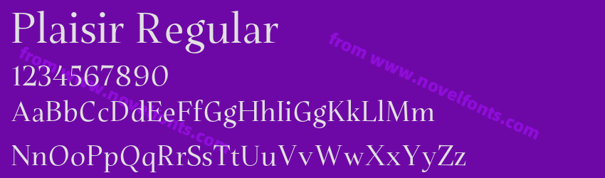Plaisir RegularPreview Plaisir RegularPreview