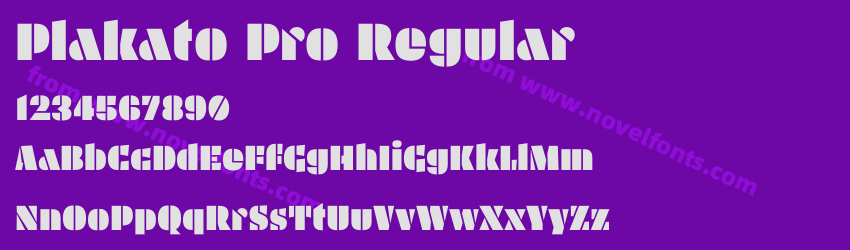 Plakato Pro RegularPreview Plakato Pro RegularPreview