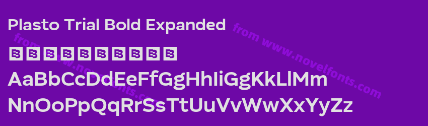 Plasto Trial Bold ExpandedPreview Plasto Trial Bold ExpandedPreview