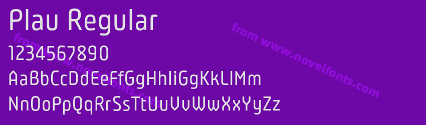 Plau RegularPreview Plau RegularPreview