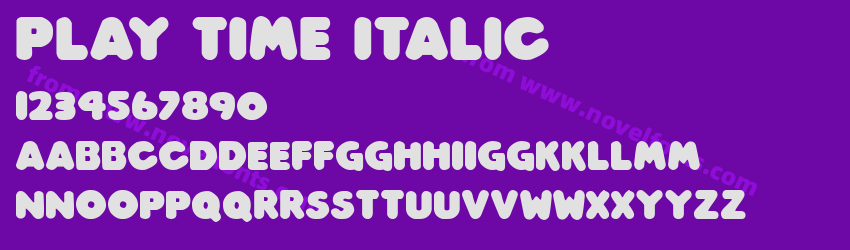 Play time ItalicPreview Play time ItalicPreview