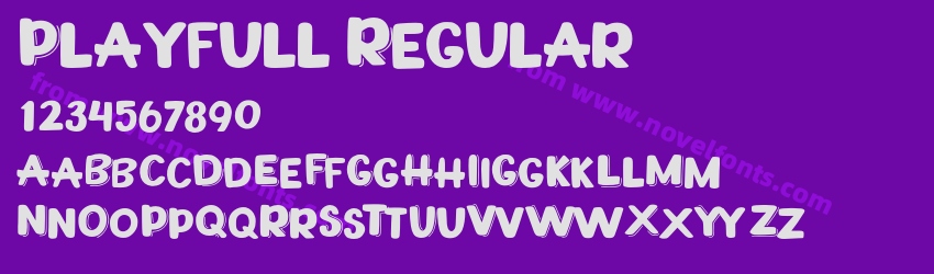 Playfull RegularPreview Playfull RegularPreview