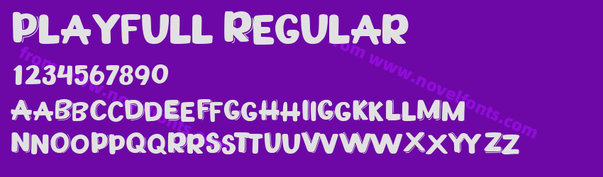 Playfull RegularPreview Playfull RegularPreview