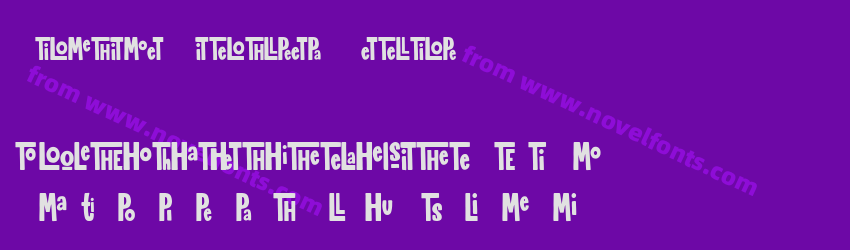 Playtime Ligatures RegularPreview Playtime Ligatures RegularPreview