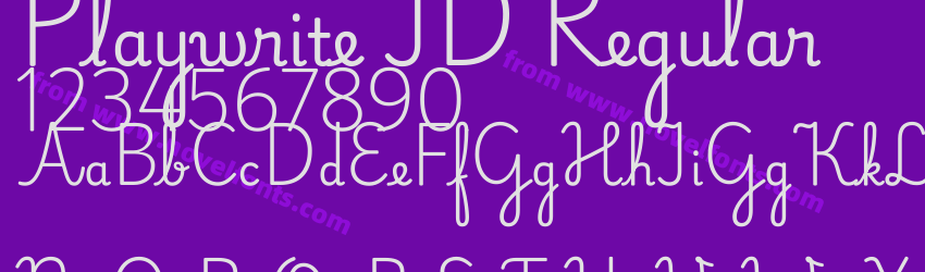 Playwrite ID RegularPreview Playwrite ID RegularPreview