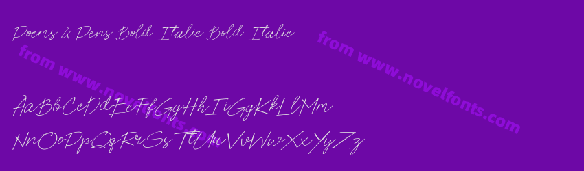 Poems & Pens Bold Italic Bold ItalicPreview Poems & Pens Bold Italic Bold ItalicPreview