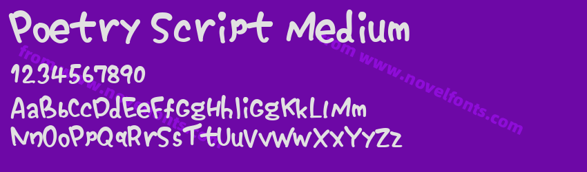 Poetry Script MediumPreview Poetry Script MediumPreview