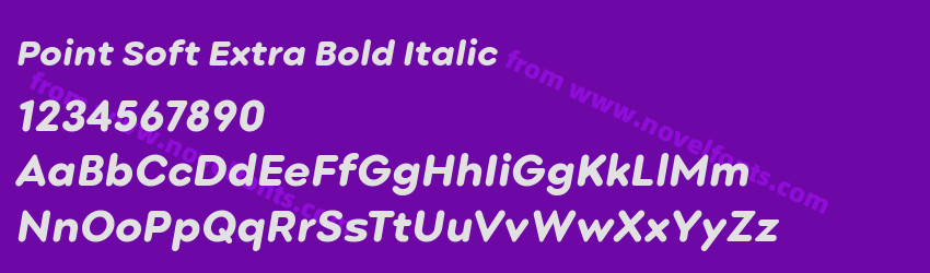 Point Soft Extra Bold ItalicPreview Point Soft Extra Bold ItalicPreview