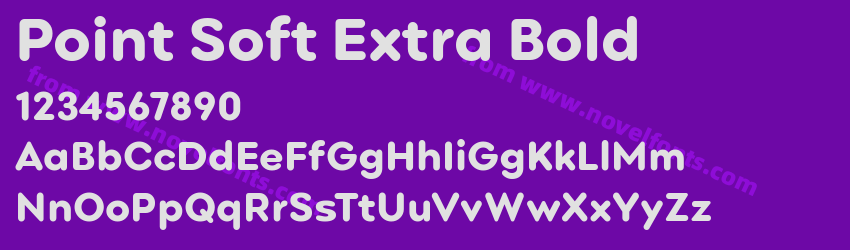 Point Soft Extra BoldPreview Point Soft Extra BoldPreview