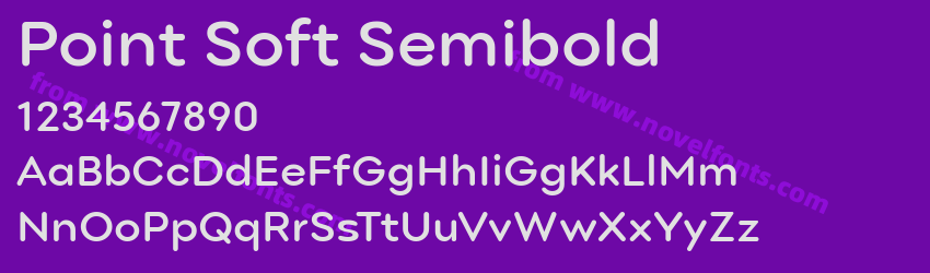 Point Soft SemiboldPreview Point Soft SemiboldPreview