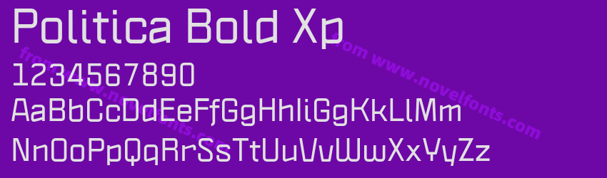 Politica Bold XpPreview Politica Bold XpPreview