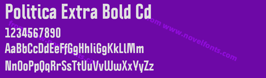 Politica Extra Bold CdPreview Politica Extra Bold CdPreview
