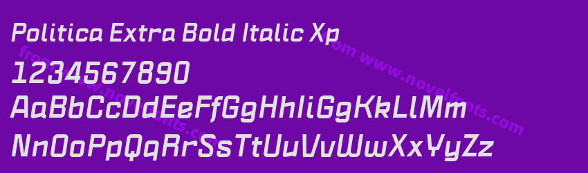 Politica Extra Bold Italic XpPreview Politica Extra Bold Italic XpPreview
