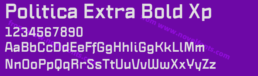Politica Extra Bold XpPreview Politica Extra Bold XpPreview