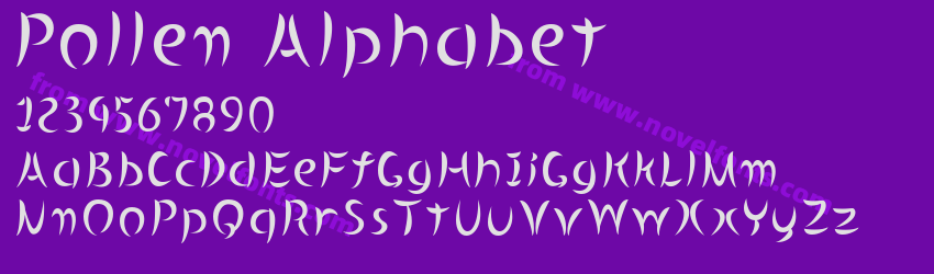 Pollen AlphabetPreview Pollen AlphabetPreview