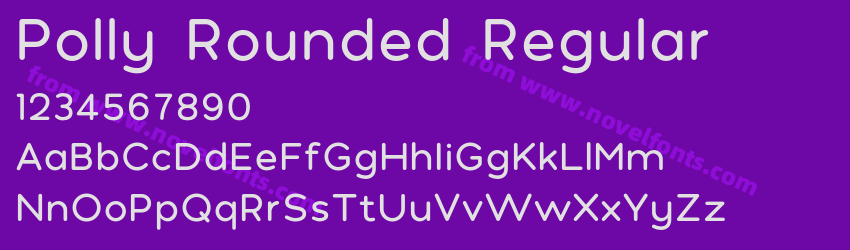 Polly Rounded RegularPreview Polly Rounded RegularPreview
