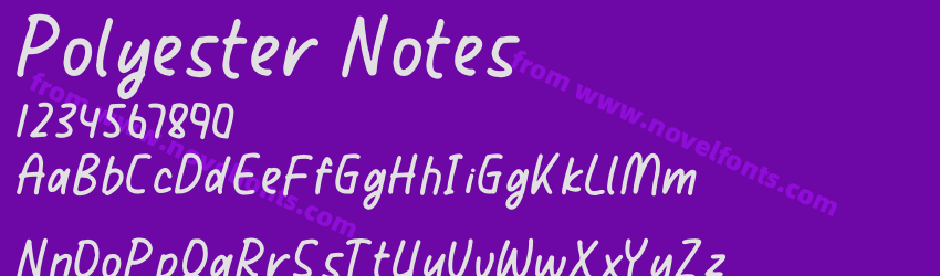 Polyester NotesPreview Polyester NotesPreview