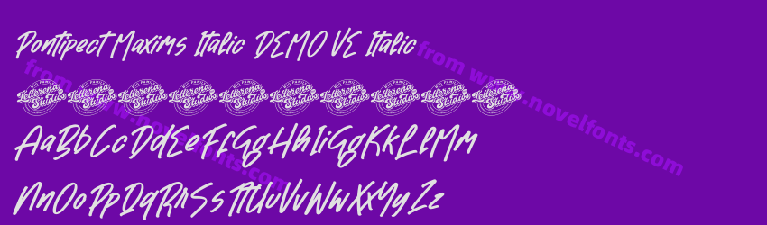 Pontipect Maxims Italic DEMO VE ItalicPreview Pontipect Maxims Italic DEMO VE ItalicPreview