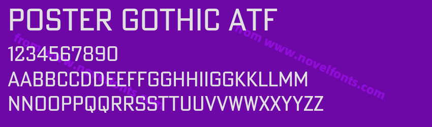 Poster Gothic ATFPreview Poster Gothic ATFPreview
