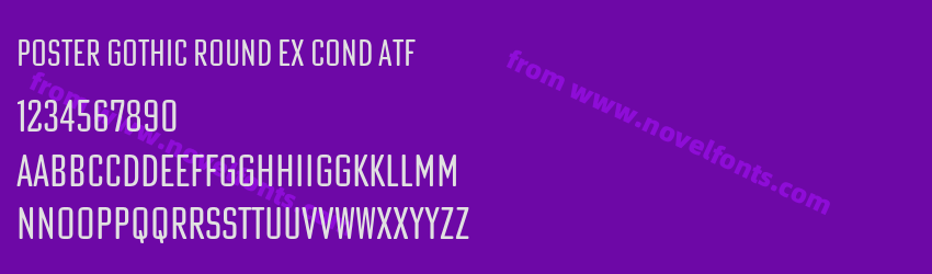 Poster Gothic Round Ex Cond ATFPreview Poster Gothic Round Ex Cond ATFPreview
