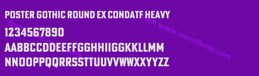 Poster Gothic Round Ex CondATF HeavyPreview Poster Gothic Round Ex CondATF HeavyPreview