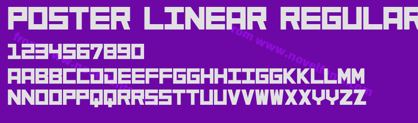 Poster Linear RegularPreview Poster Linear RegularPreview