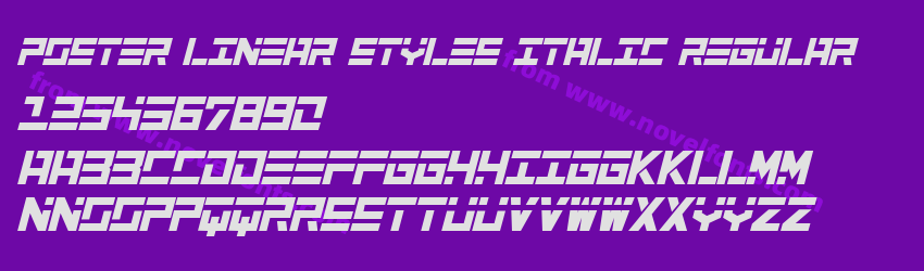 Poster Linear Styles italic RegularPreview Poster Linear Styles italic RegularPreview