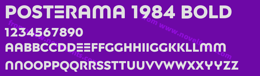 Posterama 1984 BoldPreview Posterama 1984 BoldPreview
