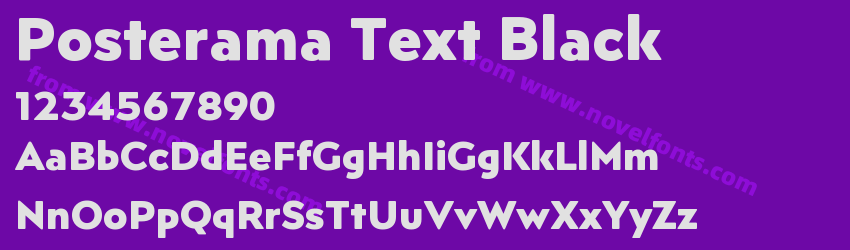 Posterama Text BlackPreview Posterama Text BlackPreview