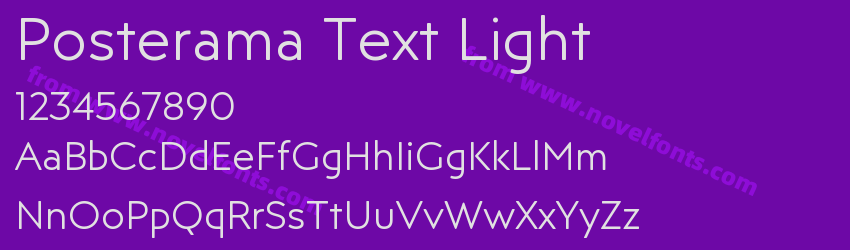 Posterama Text LightPreview Posterama Text LightPreview