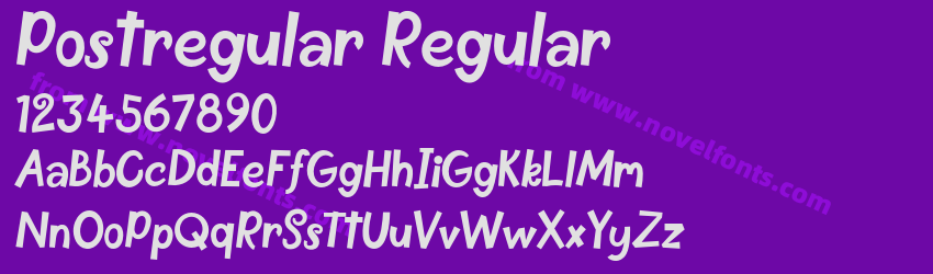 Postregular RegularPreview Postregular RegularPreview