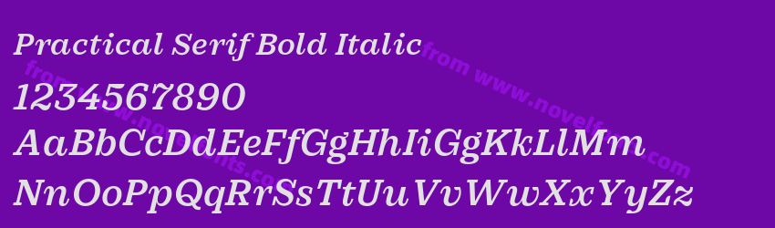 Practical Serif Bold ItalicPreview Practical Serif Bold ItalicPreview